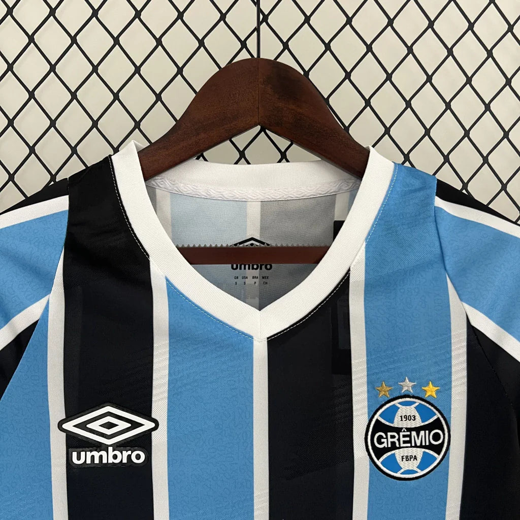Camisa Grêmio Home I 2024/25 Umbro Torcedora Feminina