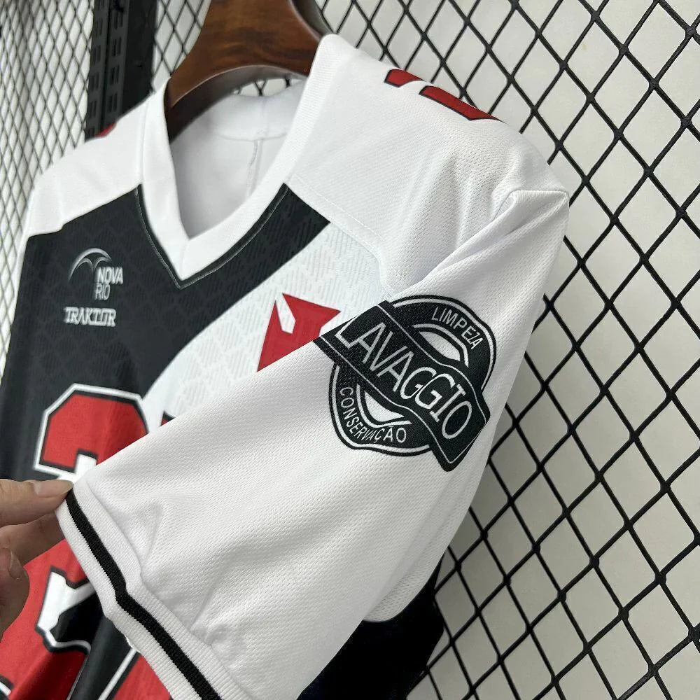 Camisa Vasco 'Almirantes' 2025/26 Traktor Torcedor Masculina - Preta