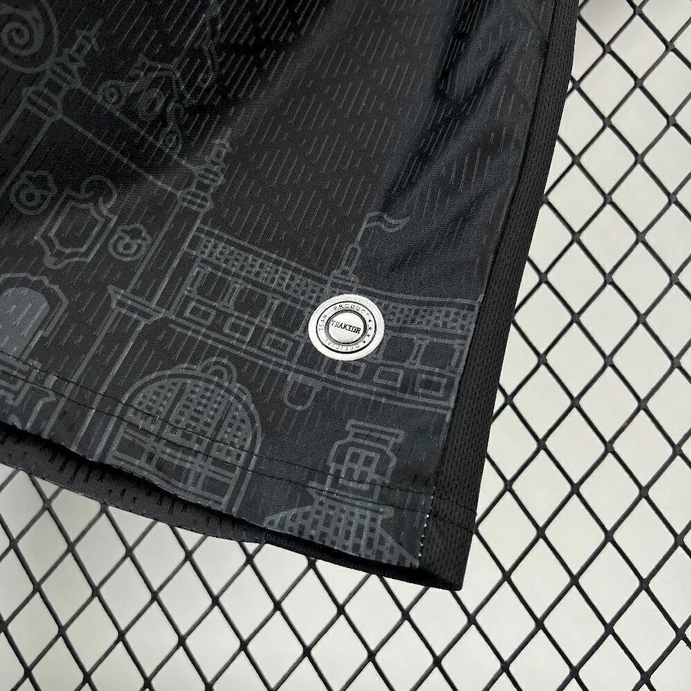 Camisa Vasco 'Almirantes' 2025/26 Traktor Torcedor Masculina - Preta