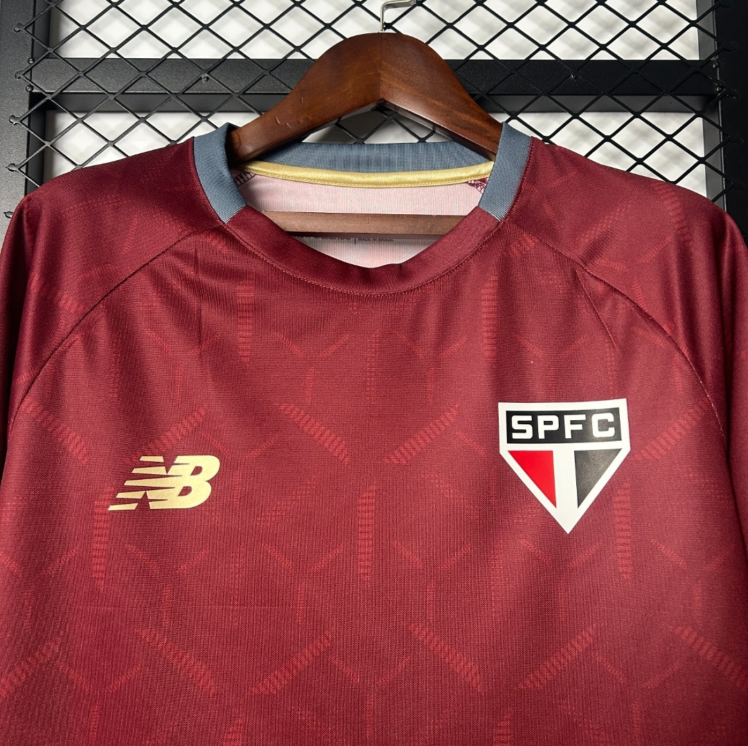 Camisa São Paulo Treino 2025/26 New balance Torcedor Masculina