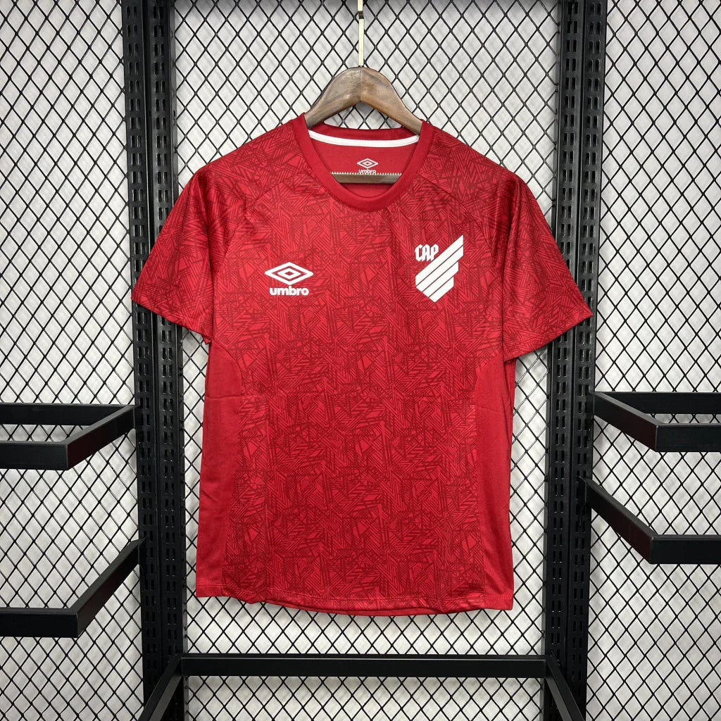 Camisa Athletico Paranaense Treino 2024/25 Umbro Torcedor Masculina