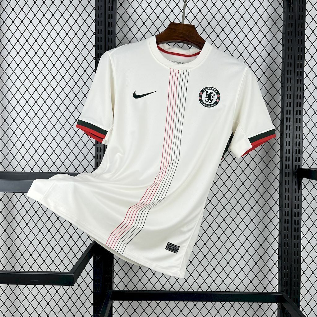 Camisa Chelsea Away 2025/26 Nike Torcedor Masculina - branca