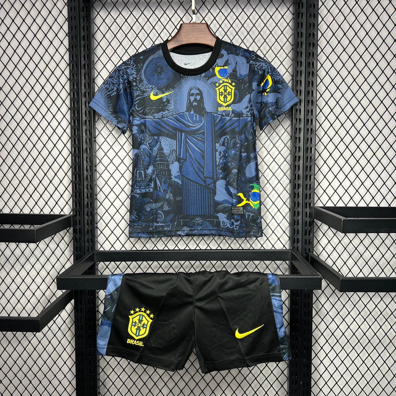 Kit Infantil Brasil Edição Especial 202425 Nike Copa América