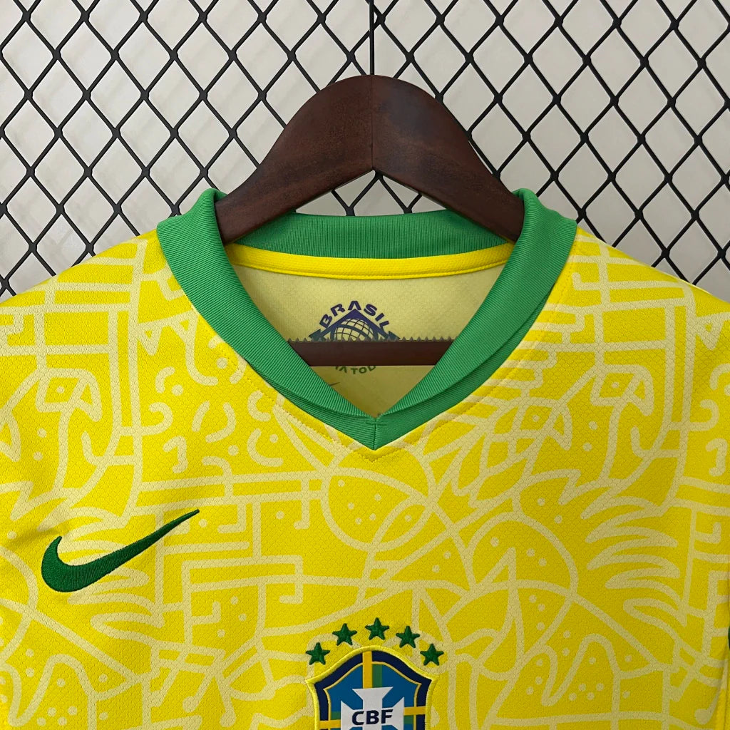 Camisa Brasil Home I 2024/25 Nike Torcedor Masculina
