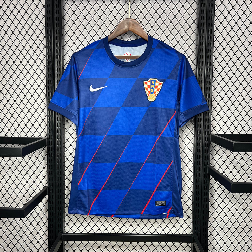 Camisa Croácia Away 2024/25 Torcedor Masculina