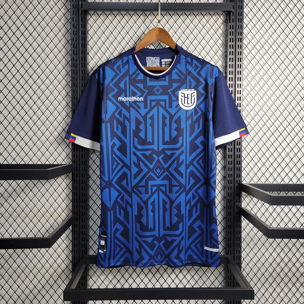 Camisa Equador Home I 2022/23 Torcedor Masculina - Azul