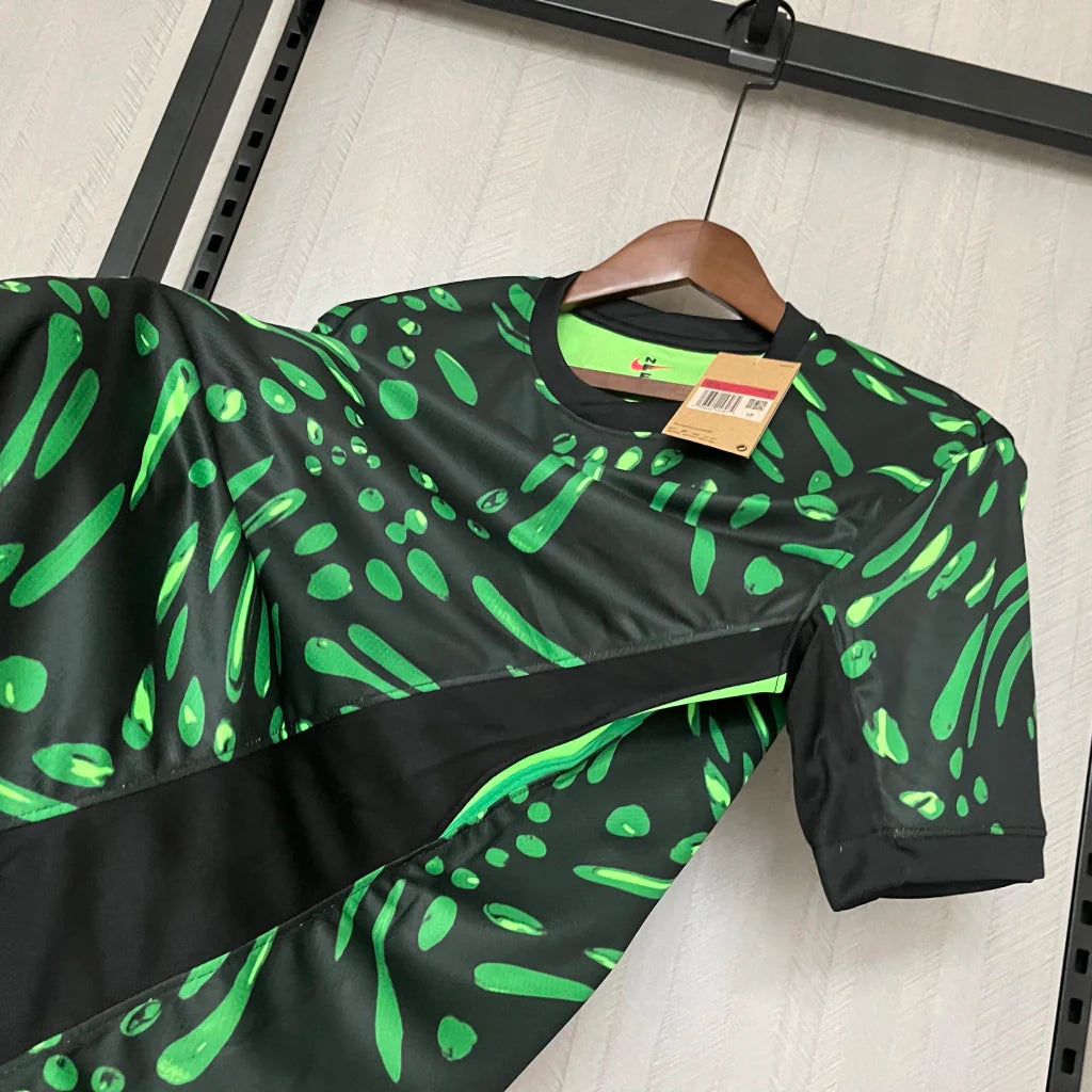Camisa Nigéria Home I 2024/25 Nike Torcedor Masculina - Preta