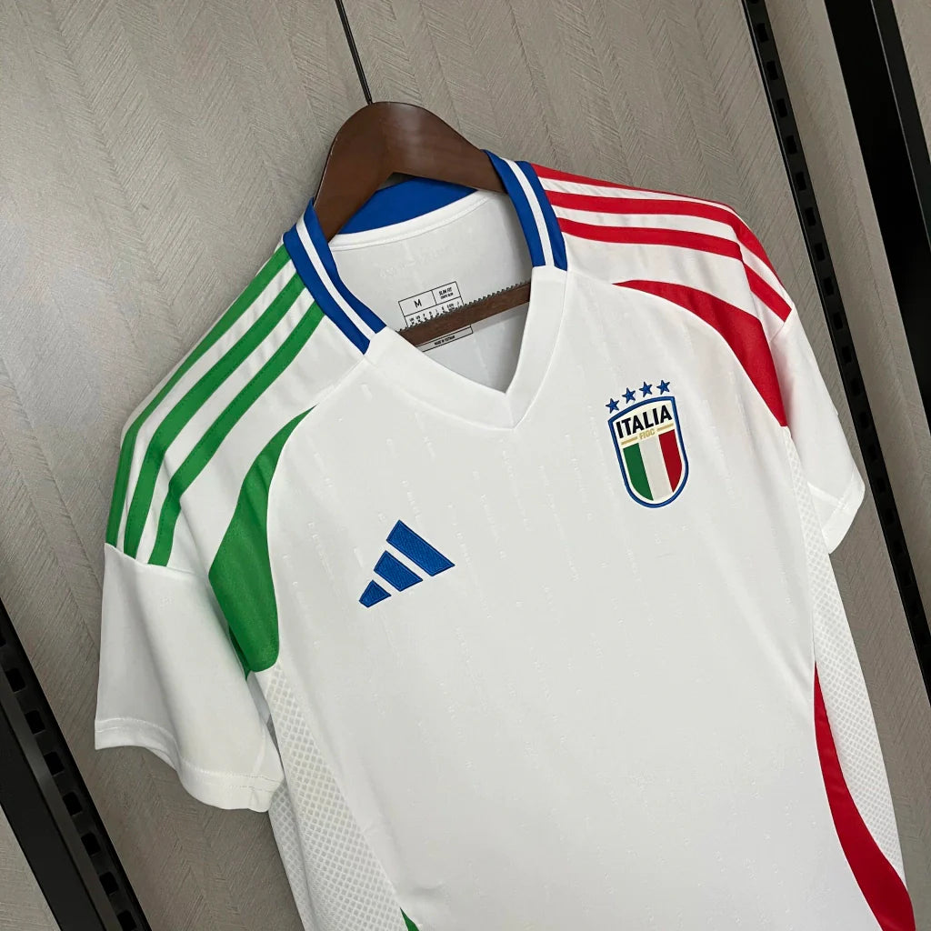 Camisa Itália Away II 2024/25 Adidas Torcedor Masculina - Branca