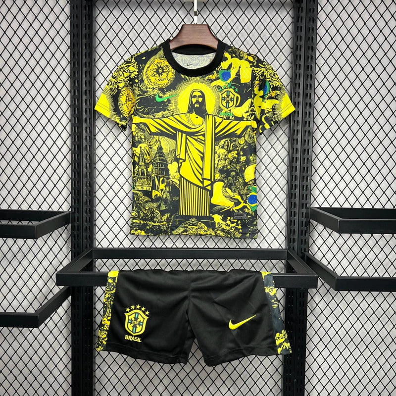 Kit Infantil Brasil Edição Especial 202425 Nike Copa América