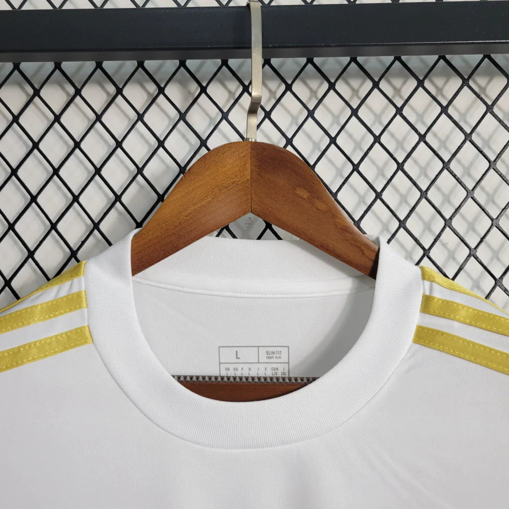 Camisa Itália "Edição 125 Anos" 2023/24 Adidas Torcedor Masculina - Branca