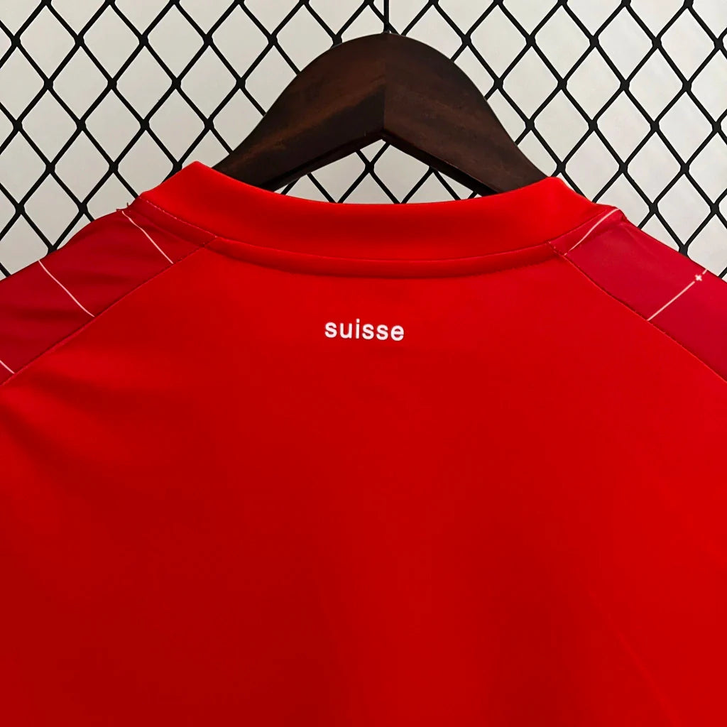 Camisa Suíça Home I 2023/24 Puma Torcedor Masculina - Vermelha
