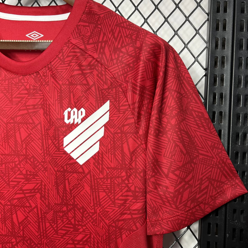 Camisa Athletico Paranaense Treino 2024/25 Umbro Torcedor Masculina