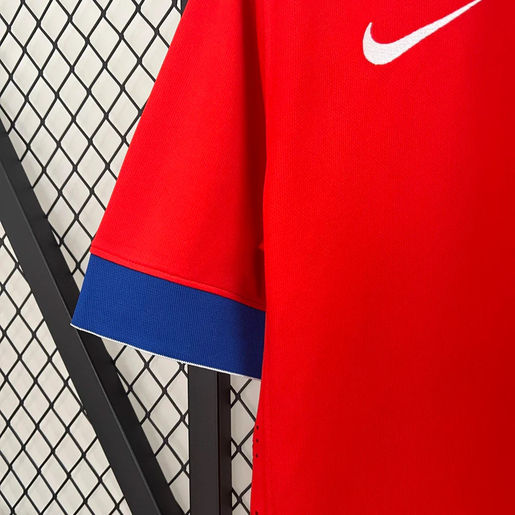 Camisa Chile Home II 2015/16 Nike Retrô Masculina - Vermelha