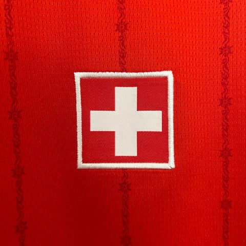 Camisa Suíça Home I 2024/25 Puma Torcedor Masculina - Vermelha