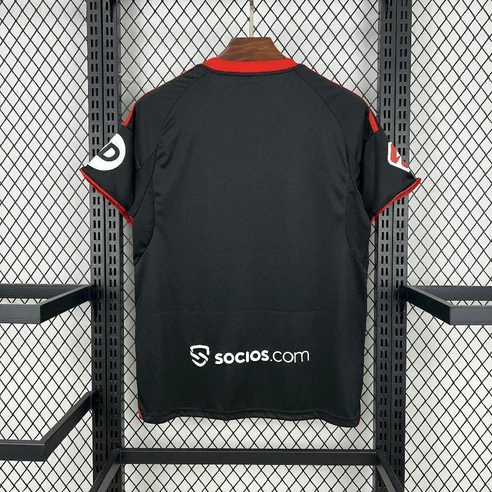 Camisa Sevilla Third III 2025/26 Adidas Torcedor Masculina - Preta