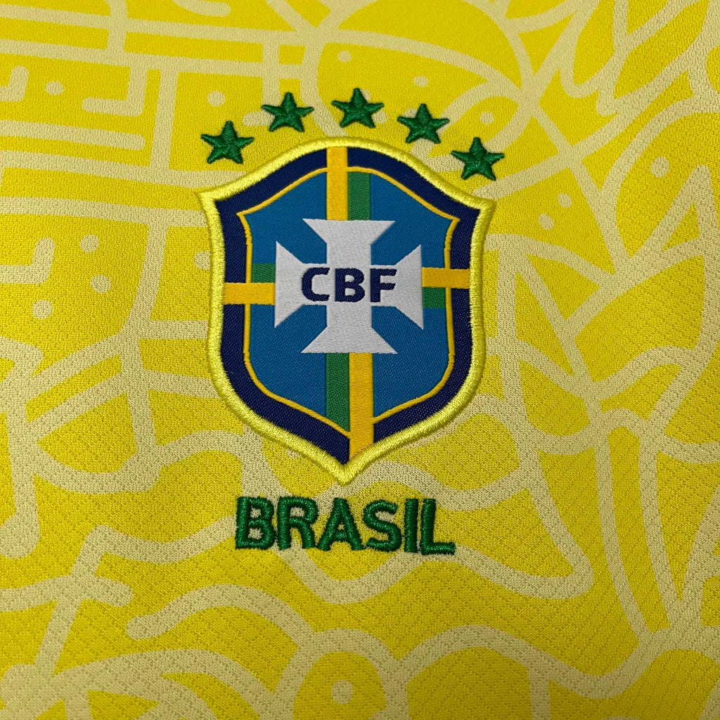 Camisa Brasil Home I 2024/25 Nike Torcedora Feminina