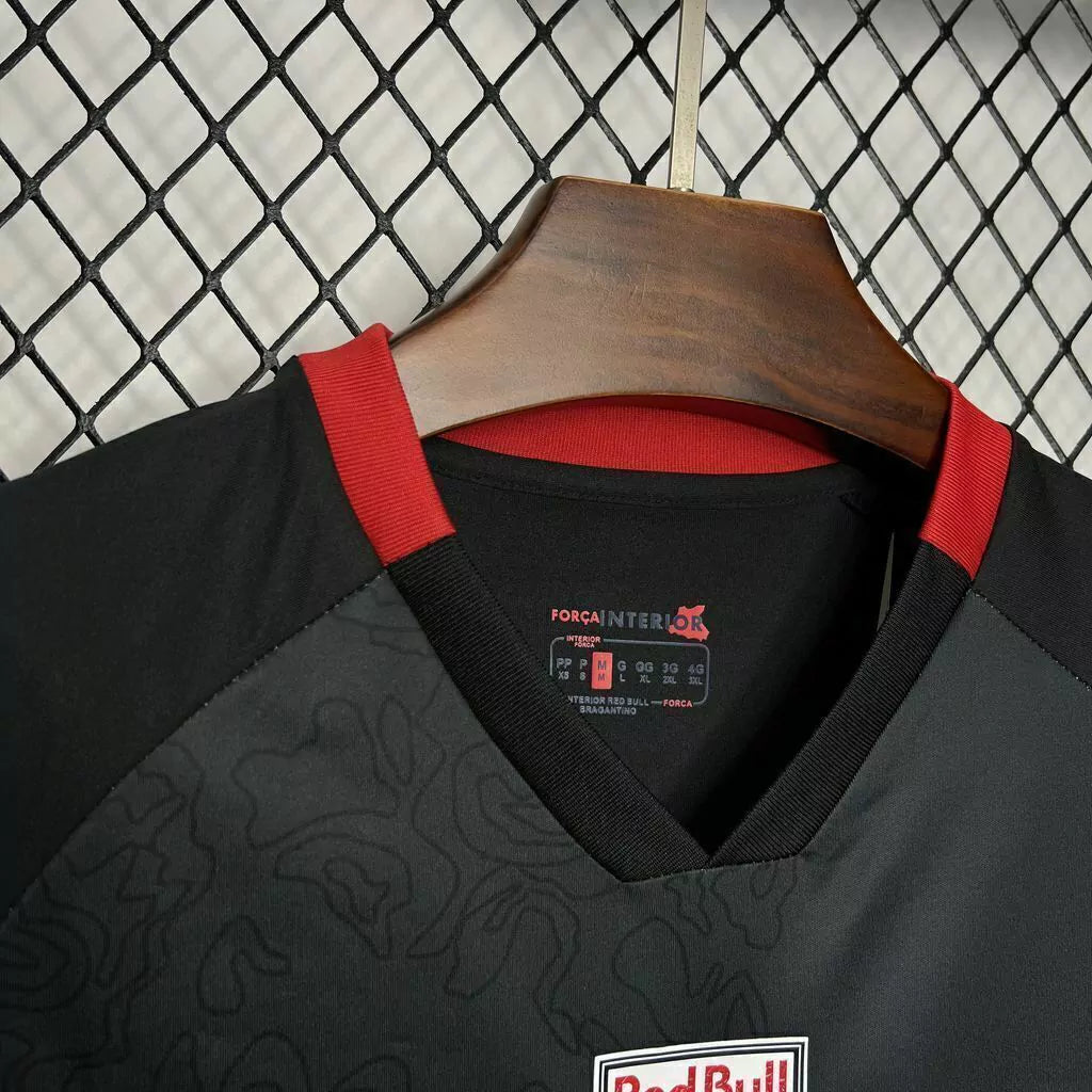 Camisa RB Bragantino Away II 2024/25 Torcedor Masculina Preta