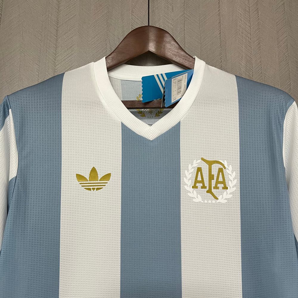 Camisa Argentina "Edição Aniversário 2024/25 Adidas Torcedor Masculina