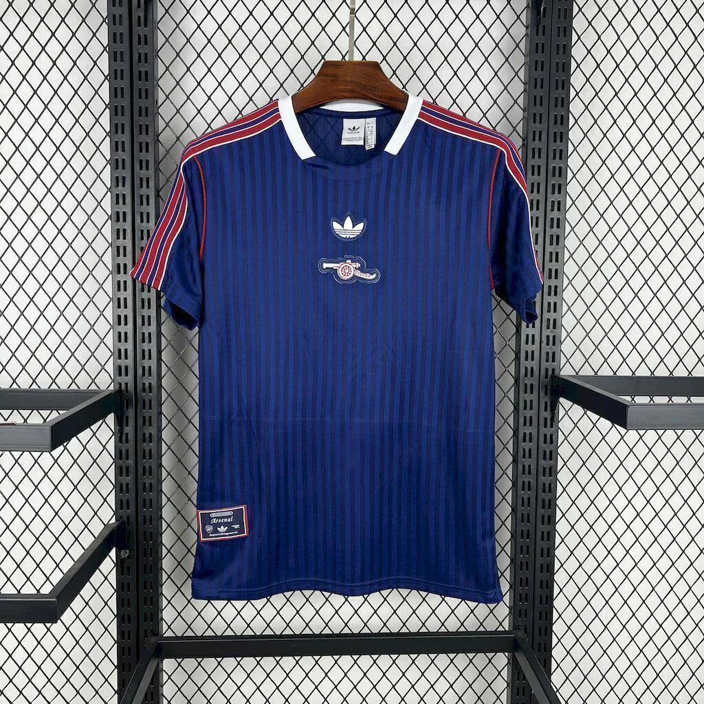 Camisa Arsenal Icon 2025/26 Adidas Torcedor Masculina - Azul