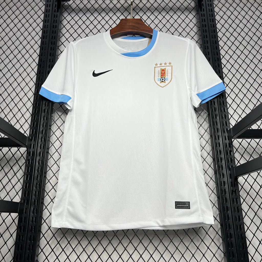 Camisa Uruguai Away II 2024/25 Nike Torcedor Masculina - Branca