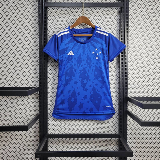 Camisa Cruzeiro Home I 2024/25 Adidas Torcedora Feminina