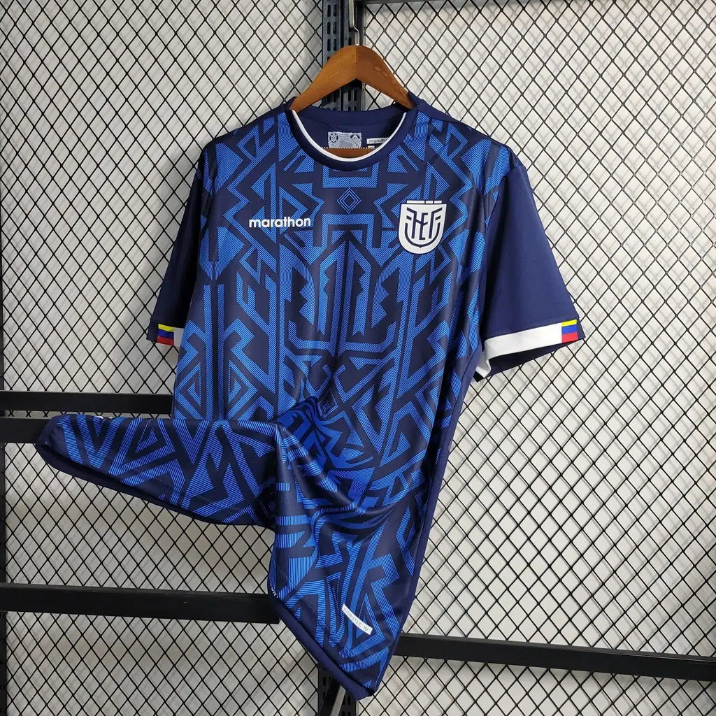 Camisa Equador Home I 2022/23 Torcedor Masculina - Azul