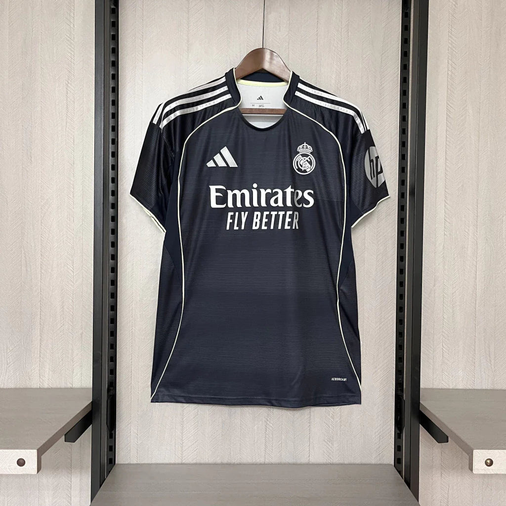 Camisa Real Madrid Away II 2025/26 Adidas Torcedor Masculina - Azul