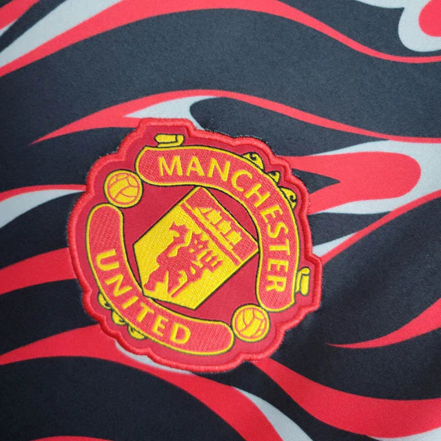 Camisa Manchester United Treino 2025/26 Adidas Torcedor Masculina