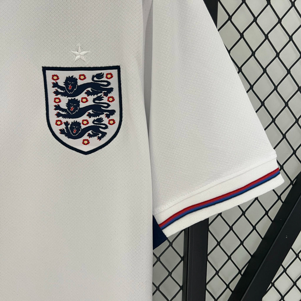 Camisa Inglaterra Home I 2024/25 Nike Torcedor Masculina - Branca
