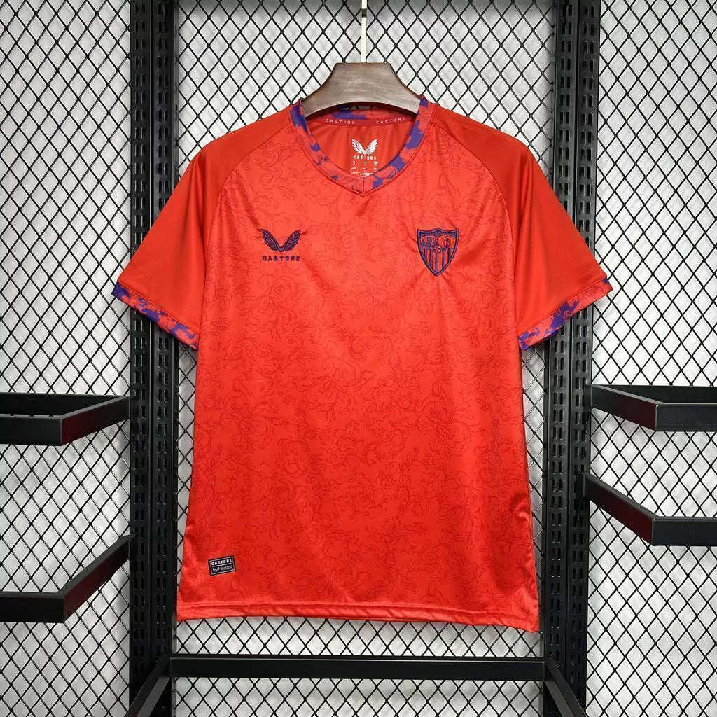 Camisa Sevilla Away (2) 2024/25 Castore Torcedor Masculina