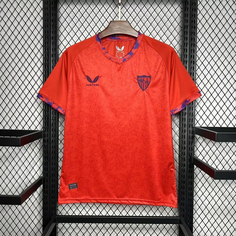 Camisa Sevilla Away (2) 2024/25 Castore Torcedor Masculina
