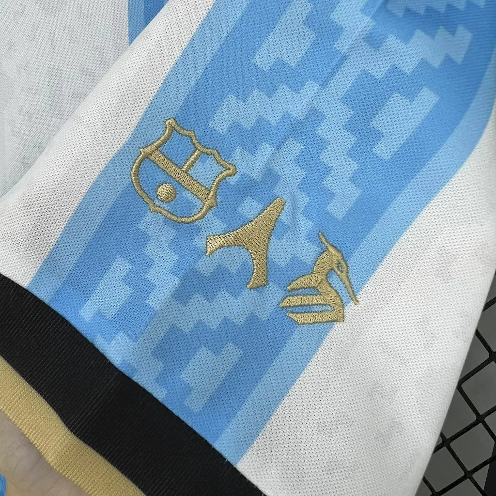 Camisa Argentina 'La Pulga' 2025 Comma Football Torcedor Masculina