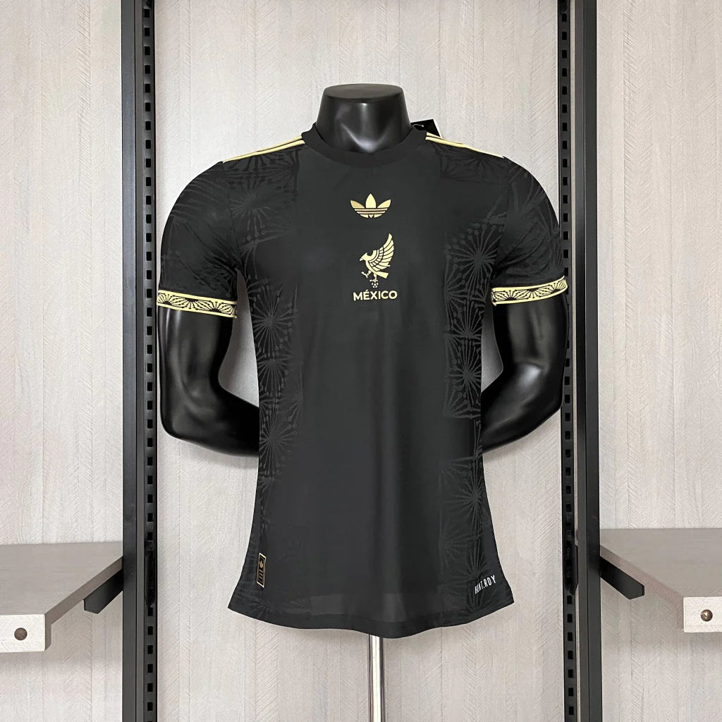Camisa México Home I 2025/26 Adidas Jogador Masculina - Preta
