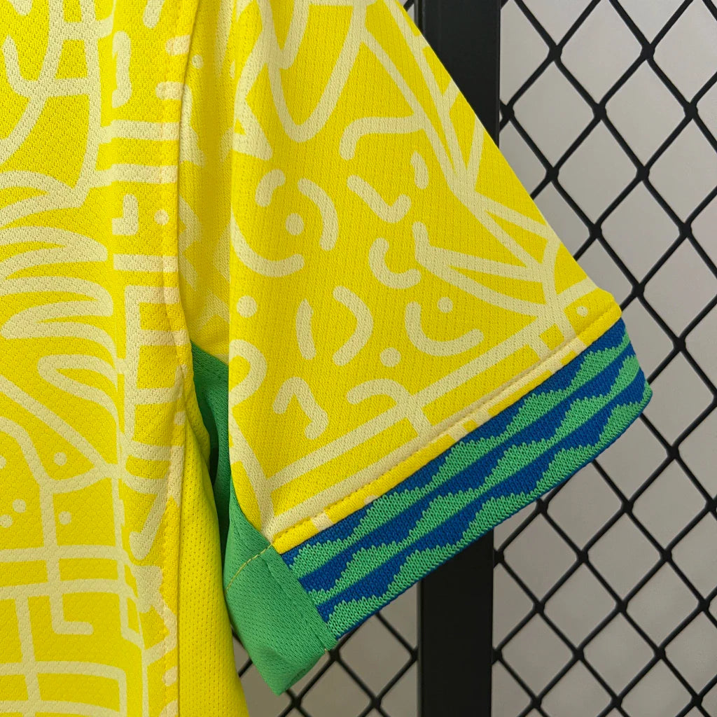 Camisa Brasil Home I 2024/25 Nike Torcedor Masculina