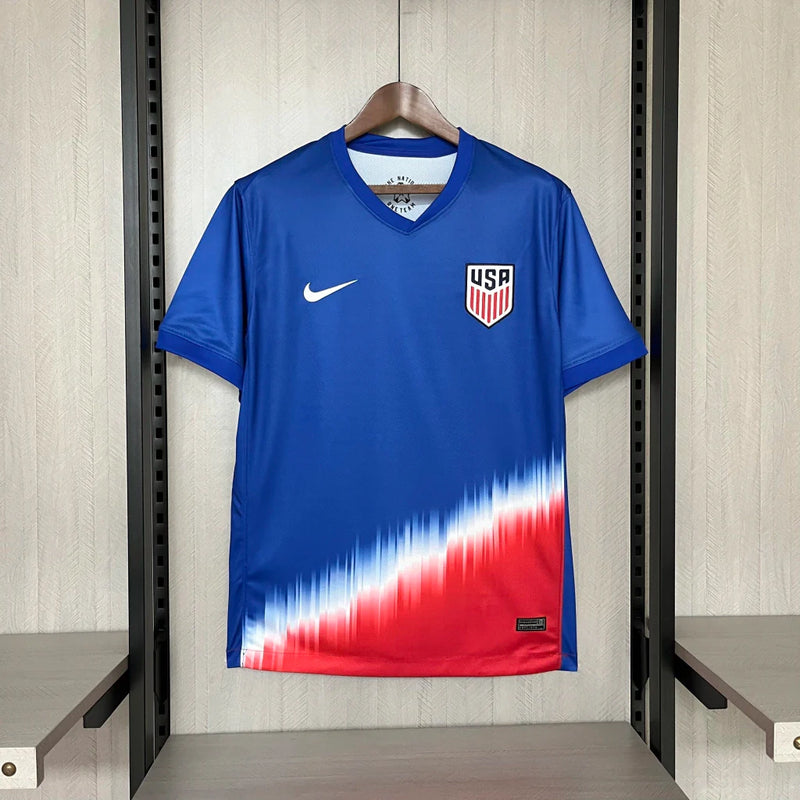 Camisa Estados Unidos Away II 2024/25 Nike Torcedor Masculina - Azul