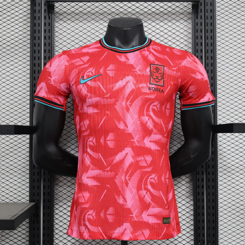 Camisa Coréia do Sul 2024/25 Nike Jogador Masculina - Vermelha