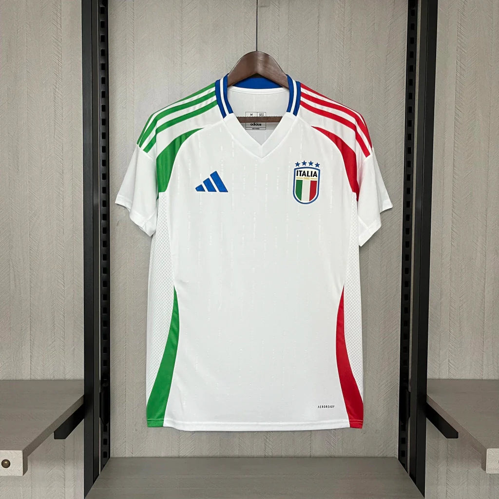 Camisa Itália Away II 2024/25 Adidas Torcedor Masculina - Branca