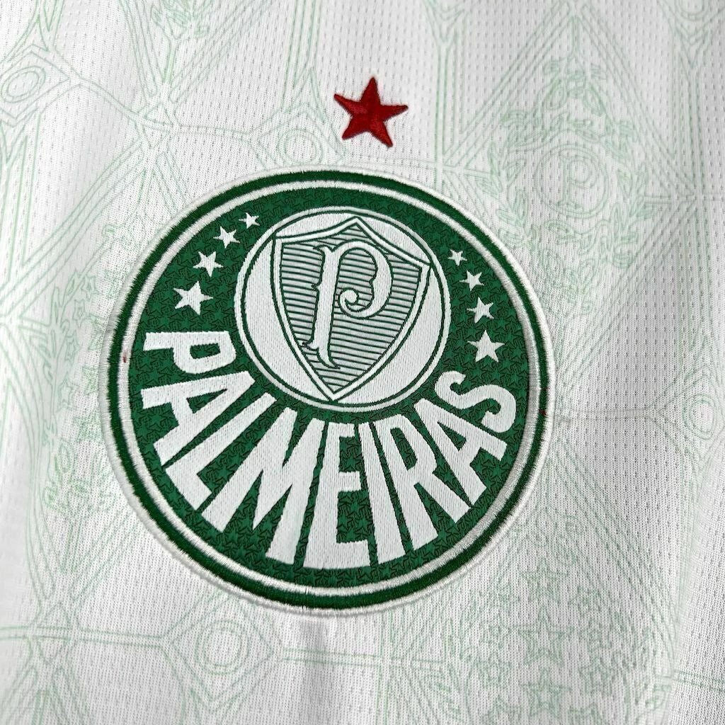Camisa Palmeiras Away 25/26 Puma Torcedor Masculina - Branca