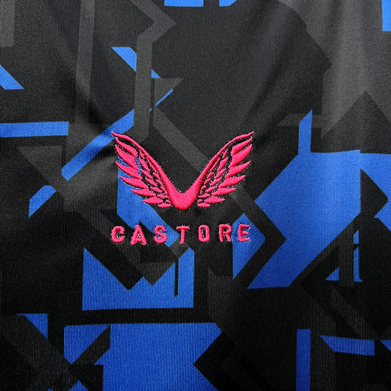 Camisa Sevilla Third III 2023/24 Castore Torcedor Masculina - Preta