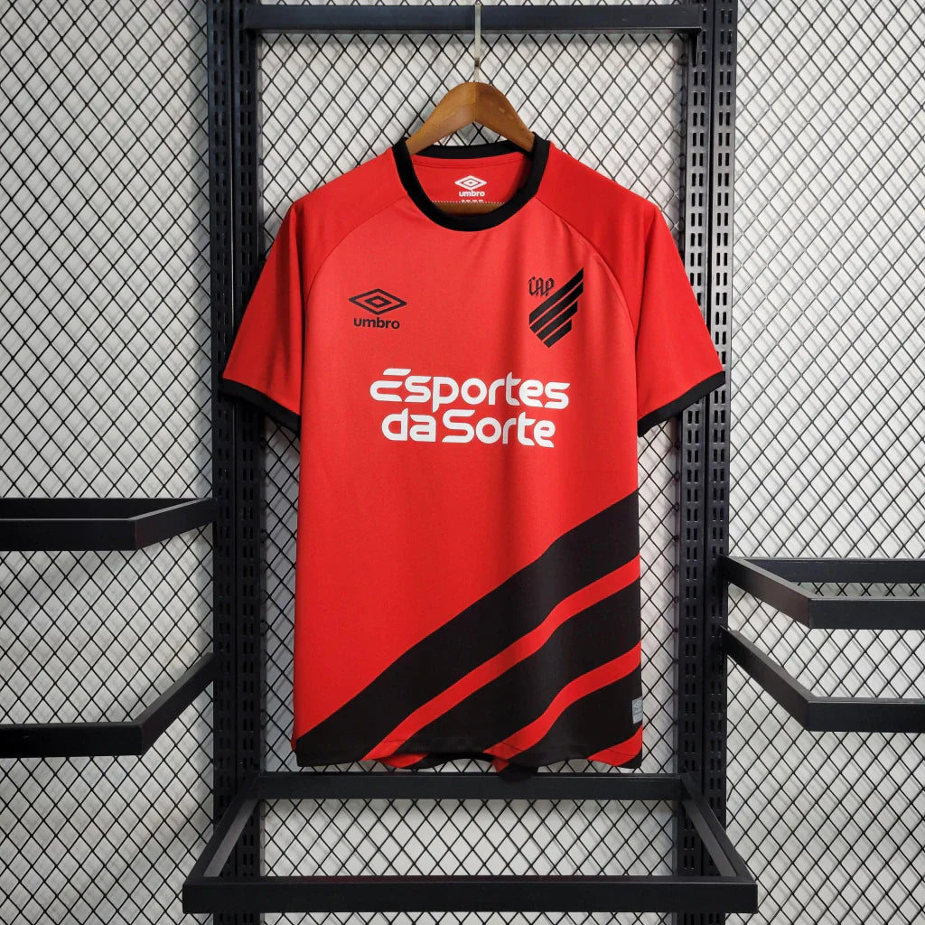Camisa Athletico Paranaense Home I 2023/24 Umbro Torcedor Masculina