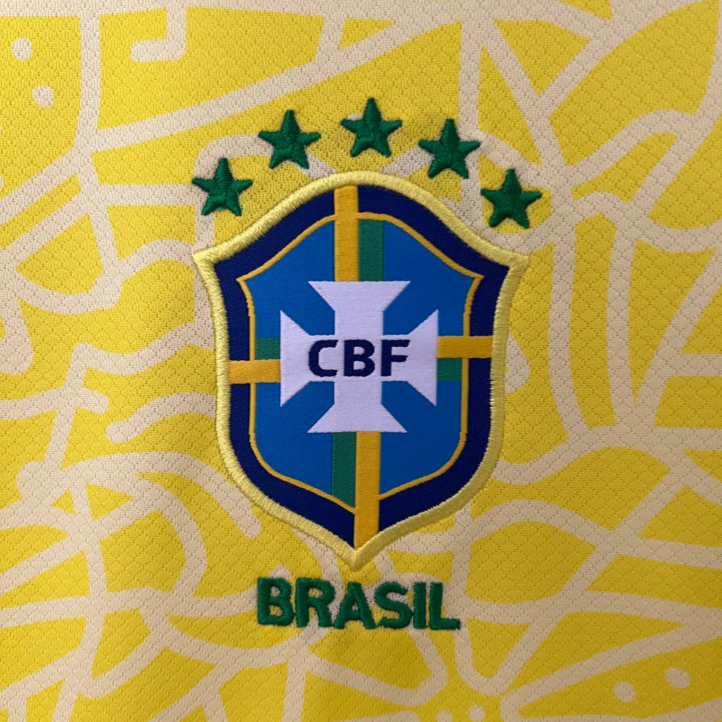 Camisa Brasil Home I 2024/25 Nike Torcedor Masculina
