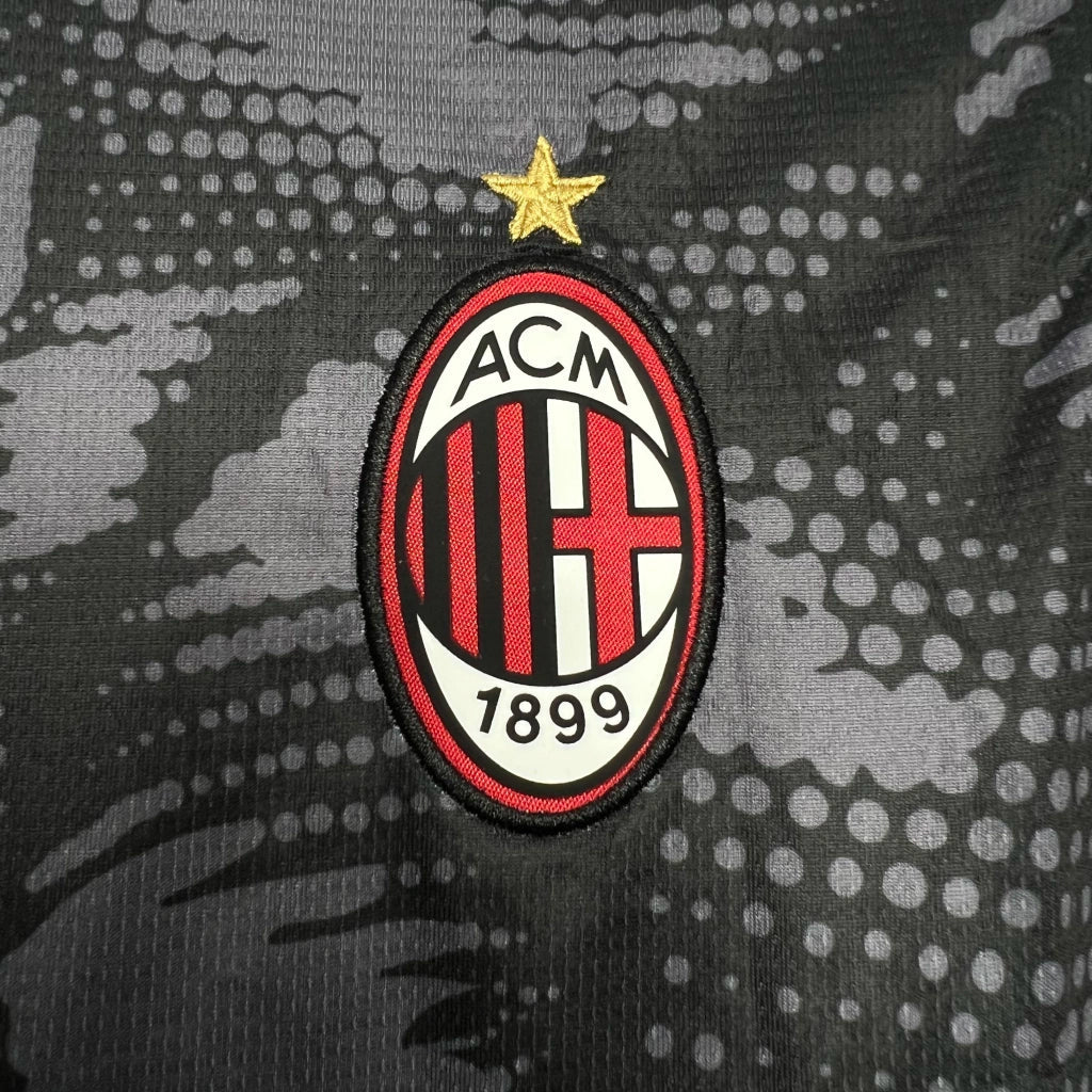 Camisa AC Milan Goleiro 2024/25 Puma Torcedor Masculina - Preta