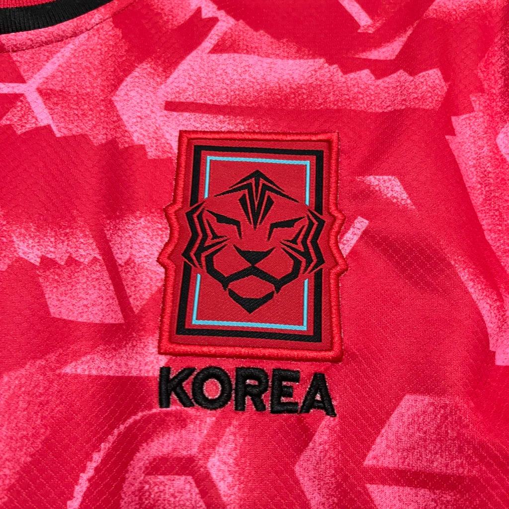 Camisa Coreia do Sul Home I 2024/25 Nike Torcedor Masculina