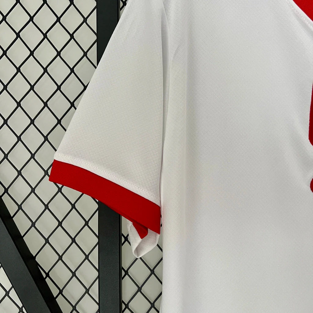 Camisa Polônia Home I 2024/25 Nike Torcedor Masculina - Branca