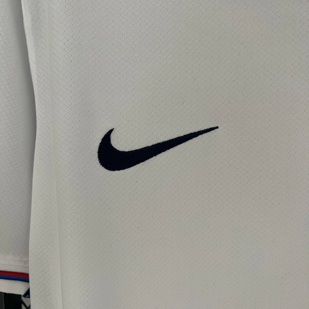 Camisa Inglaterra Home I 2024/25 Nike Torcedor Masculina - Branca
