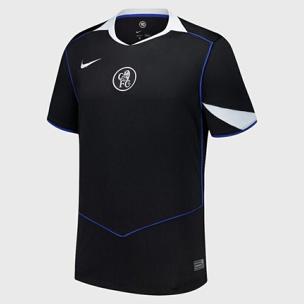 Camisa Chelsea third III 2025/26 Torcedor Nike Masculina - Preto