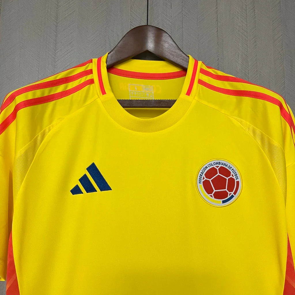 Camisa Colômbia Home I 2024/25 Adidas Torcedor  Masculina