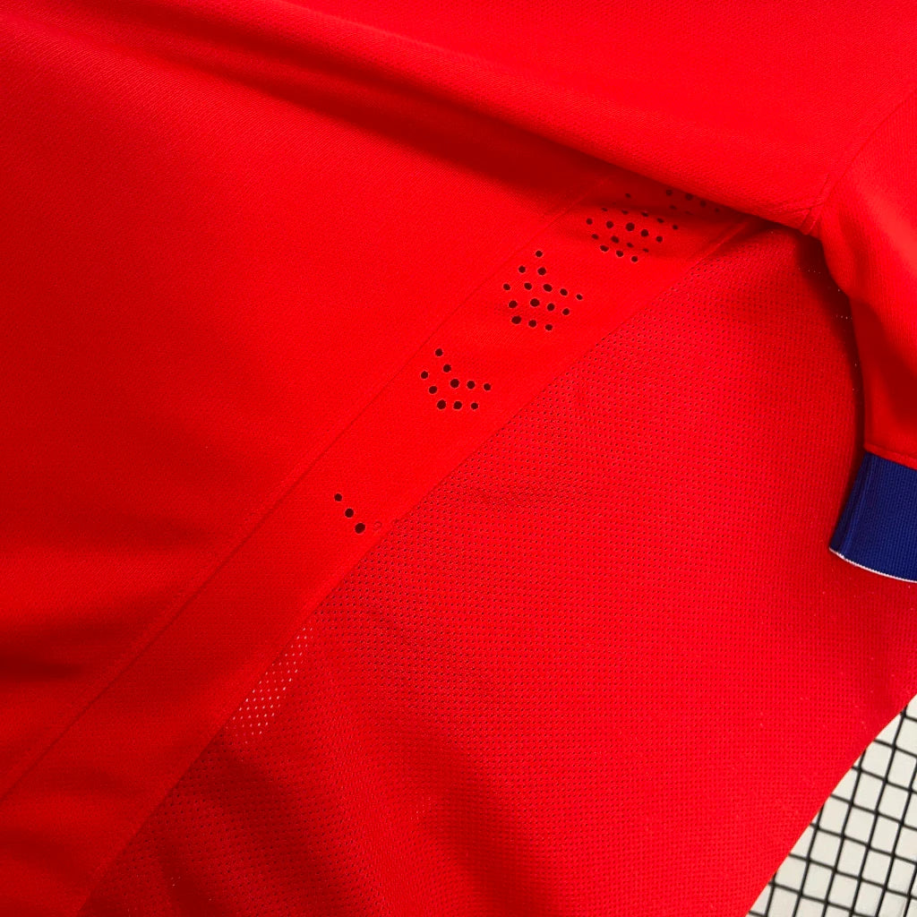 Camisa Chile Home II 2015/16 Nike Retrô Masculina - Vermelha