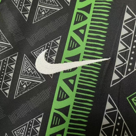 Camisa Nigéria Concept 2024/25 Nike Torcedor Masculina -  Preta e Verde