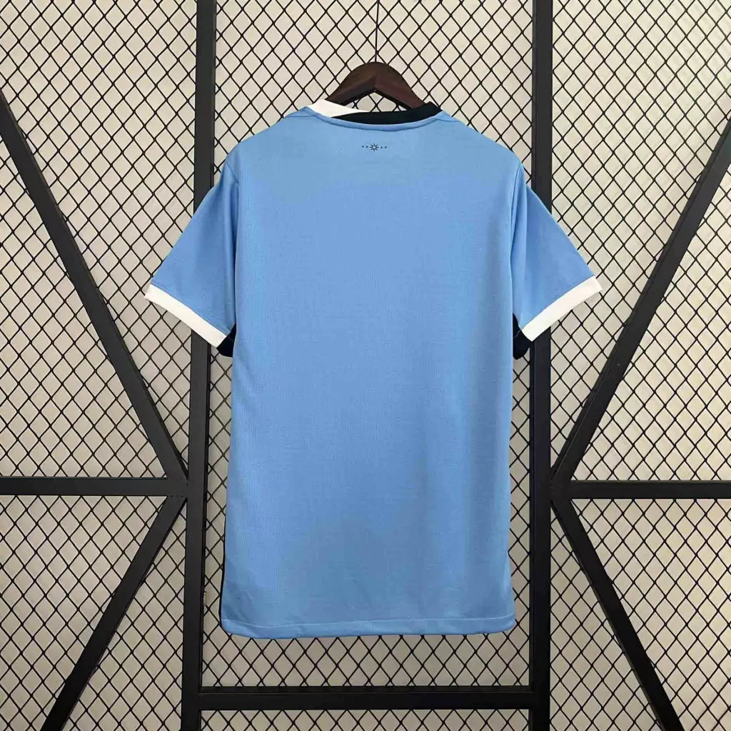 Camisa Uruguai Home I 2024/25 Nike Torcedor Masculino - Azul